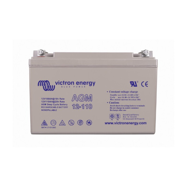 Batería solar ciclo profundo VICTRON AGM 12V 110Ah (C20)