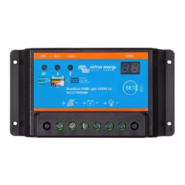 Controlador de carga Bluesolar com PWM Light 12/24V-20A