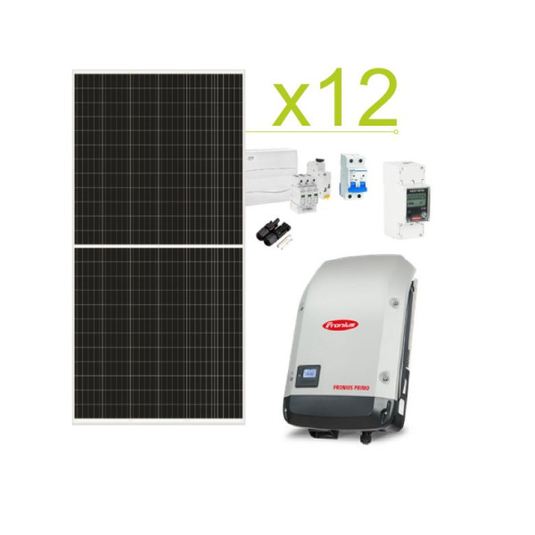 Autoconsumo solar Kit de Kit Fronius Cousina 34.560Wh/dia