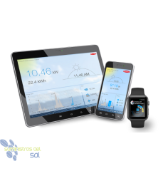 Kit Solar Autoconsumo Goodwe 34.560Wh/día y batería litio Pylontech de 4.8kWh a 14.4kWh