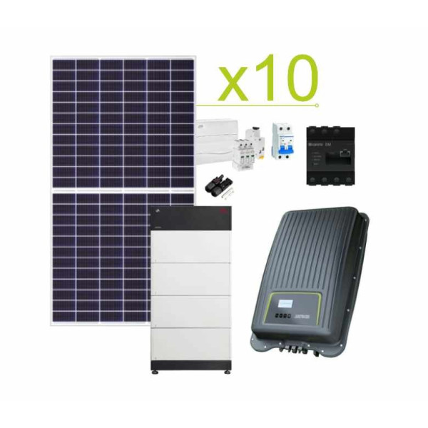 Solar Autoconsumption Kit Kostal MP PLUS 28,800Wh/day and lithium battery 8.3kWh at 22.1kWh