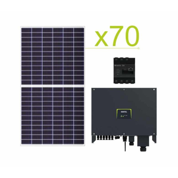 Triphasic Solar AutoConsumption Kit Kostal PIKO CI 201,600Wh/day