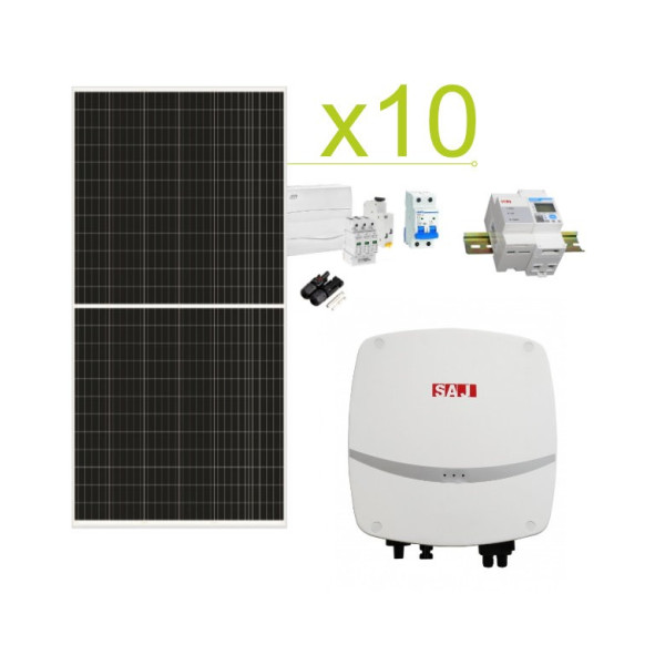 Autoconsumo solar Kit de Kit SAJ 28.800Wh/dia