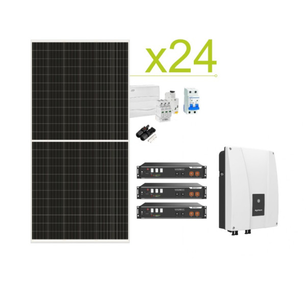 Solar Autoconsumption Kit Ingeteam 69.120Wh/day and Lithium Battery Pylontech 14.4kWh