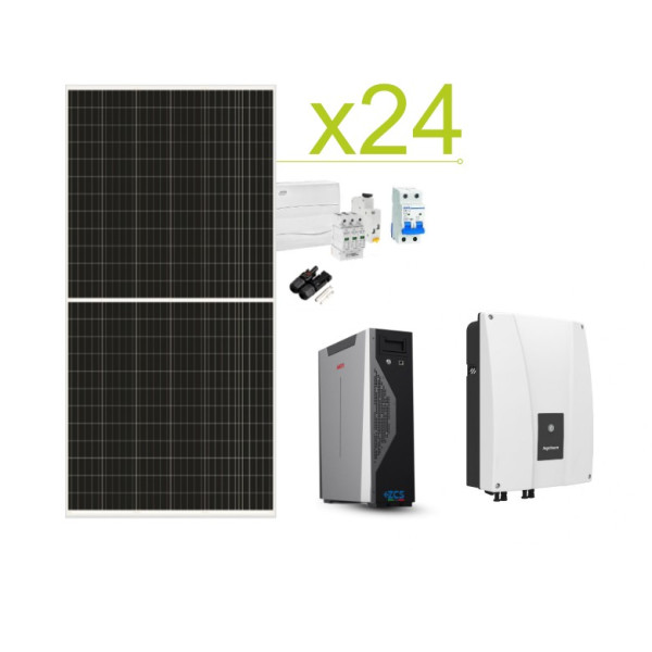 Kit solar Aislada Ingeteam 69.120Wh/día y batería de litio WeCo XP 15,9kWh