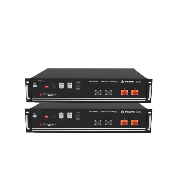 Pack 2 Modules Pylontech US3000C 7,0kWh 48V