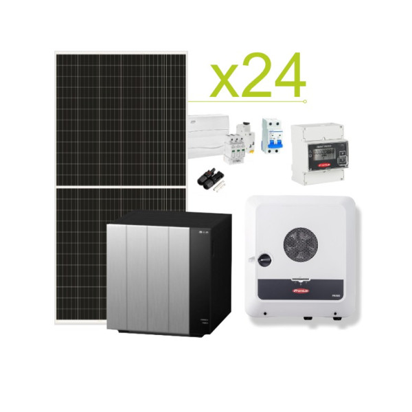 AutoConsumo Solar Triphasic Kit de Kit Fronius GEN24 69.120 Bateria de Wh/day e lítio LG Resu Flex 8.6kWh A 17.9k O quê