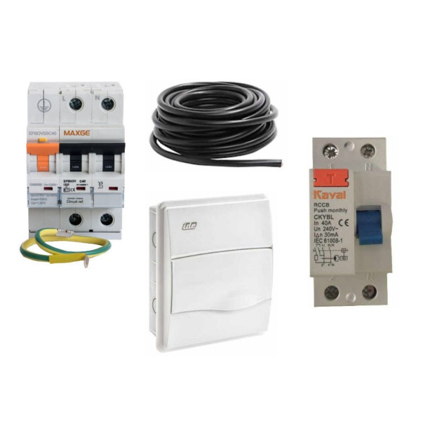 Policharge-IN Single Phase Car Chargers Kit