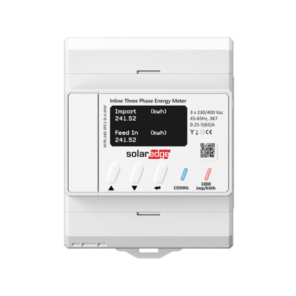 SolarEdge Medidor em linha doméstico - 3F/1F - 65A