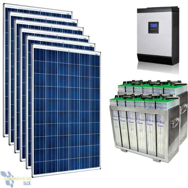 Kit Solar 9000Wh TOPZS