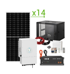Solar kit 42.42kWh a day...