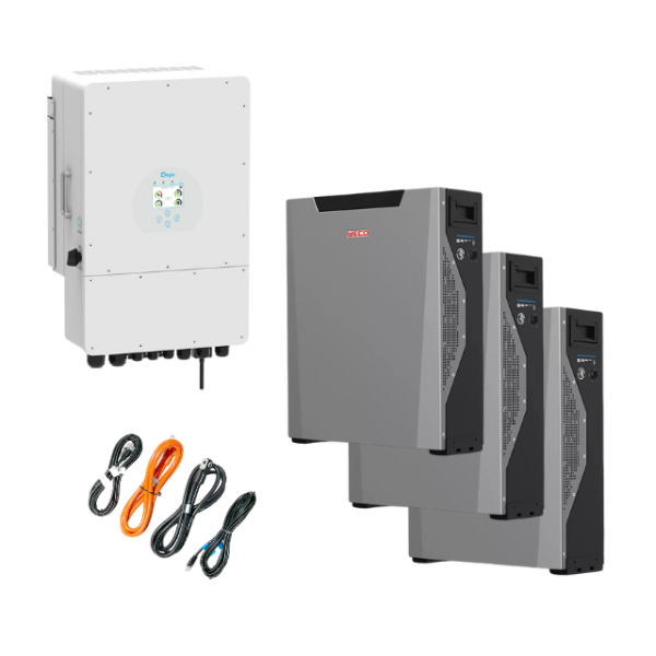 Inversor trifásico Deye 10kW + baterías Weco XP 5,3kWh - Kit uso comercial/industrial