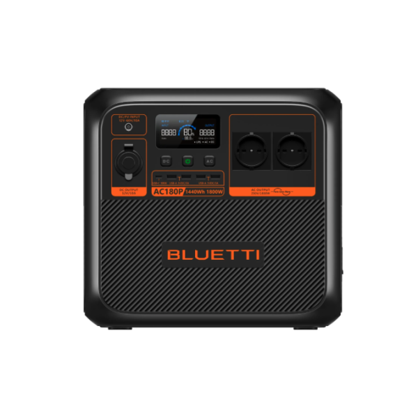 BLUETTI AC180P Portable power station with 1800W - 1440Wh