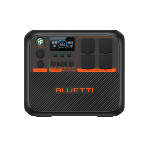 BLUETTI AC200P Portable Power Station 2.400W - 2.304Wh