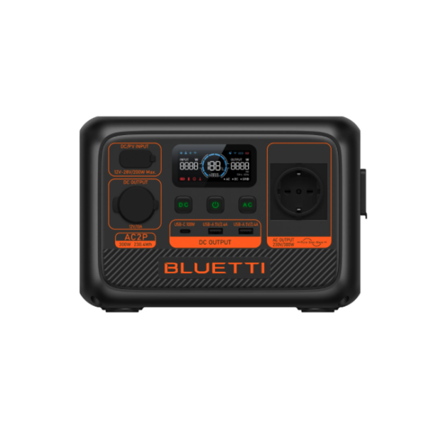 BLUETTI AC2P Estación de energía portátil de 300W - 230Wh