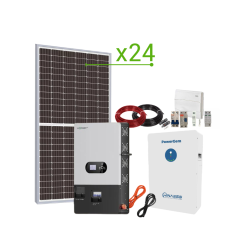 Kit Solar Aislada 83.520Wh/día y batería de litio 28kWh -  LuxPower SNA 14kW