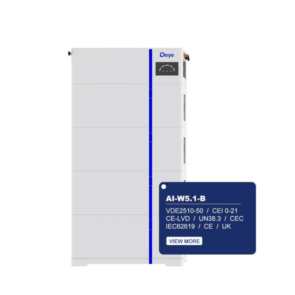 DEYE AI-W5.1-B – Modular Lithium Battery 10.24 kWh – 30.72 kWh