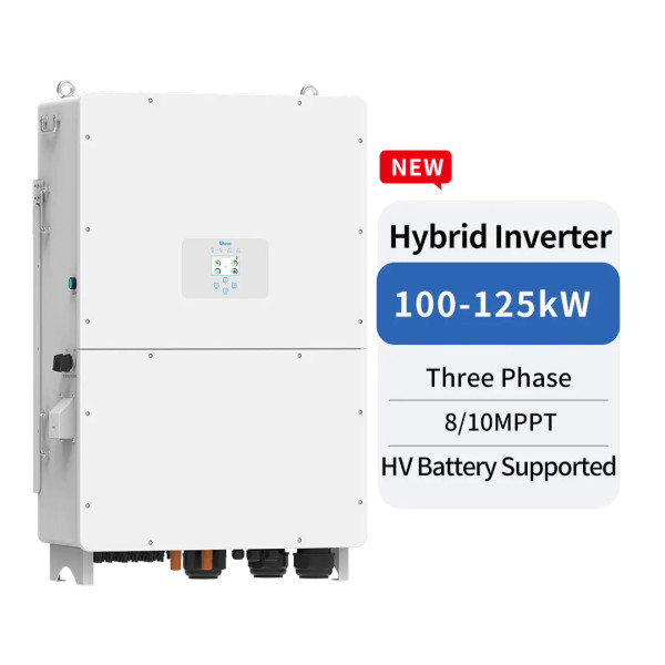 Inversor híbrido trifásico Deye 125kW SUN-125K-SG02HP3-EU-GM10