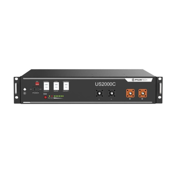 Batería Litio Pylontech US2000D 2.4kWh - Nueva versión 48V