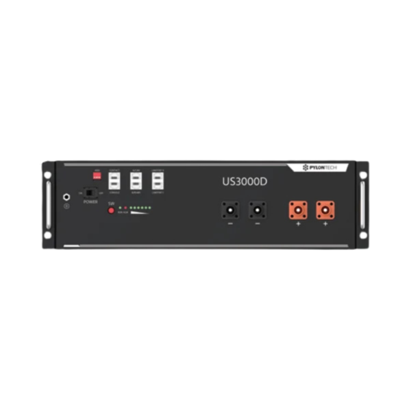 Bateria de lítio Pylontech US3000D 3.5kWh - Nova versão 48V
