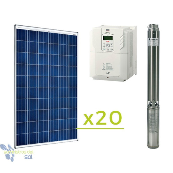 Solar Direct 4CV pumping kit