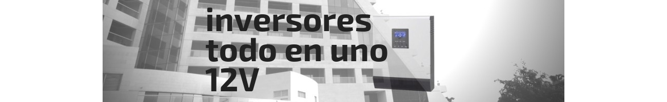 Inversores 12v Tudo em Um | Inversor multifuncional