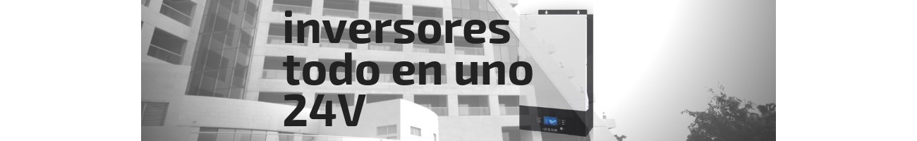 Inversores 24v Tudo em Um | Inversor multifuncional