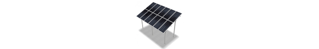 Marquesin para Paneles Solares 日本語 Estacionamento solar