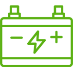 Off-grid solar kits with monobloc batteries