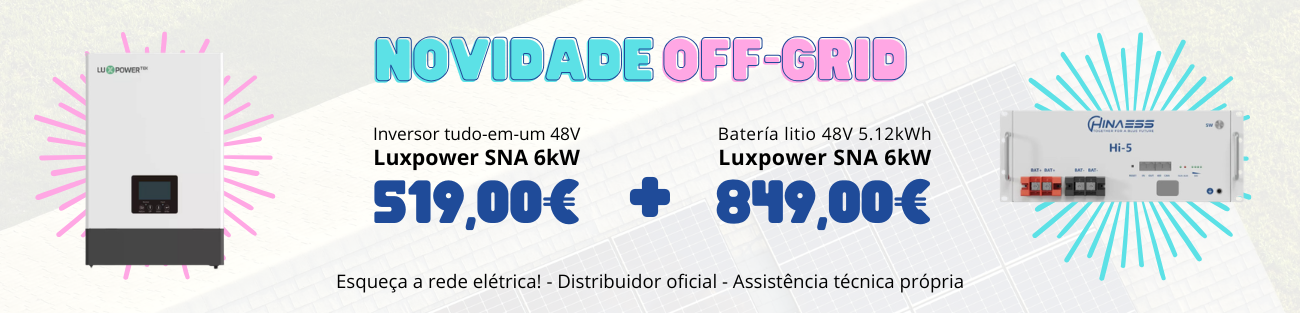 kit off-grid luxpower + hinaess